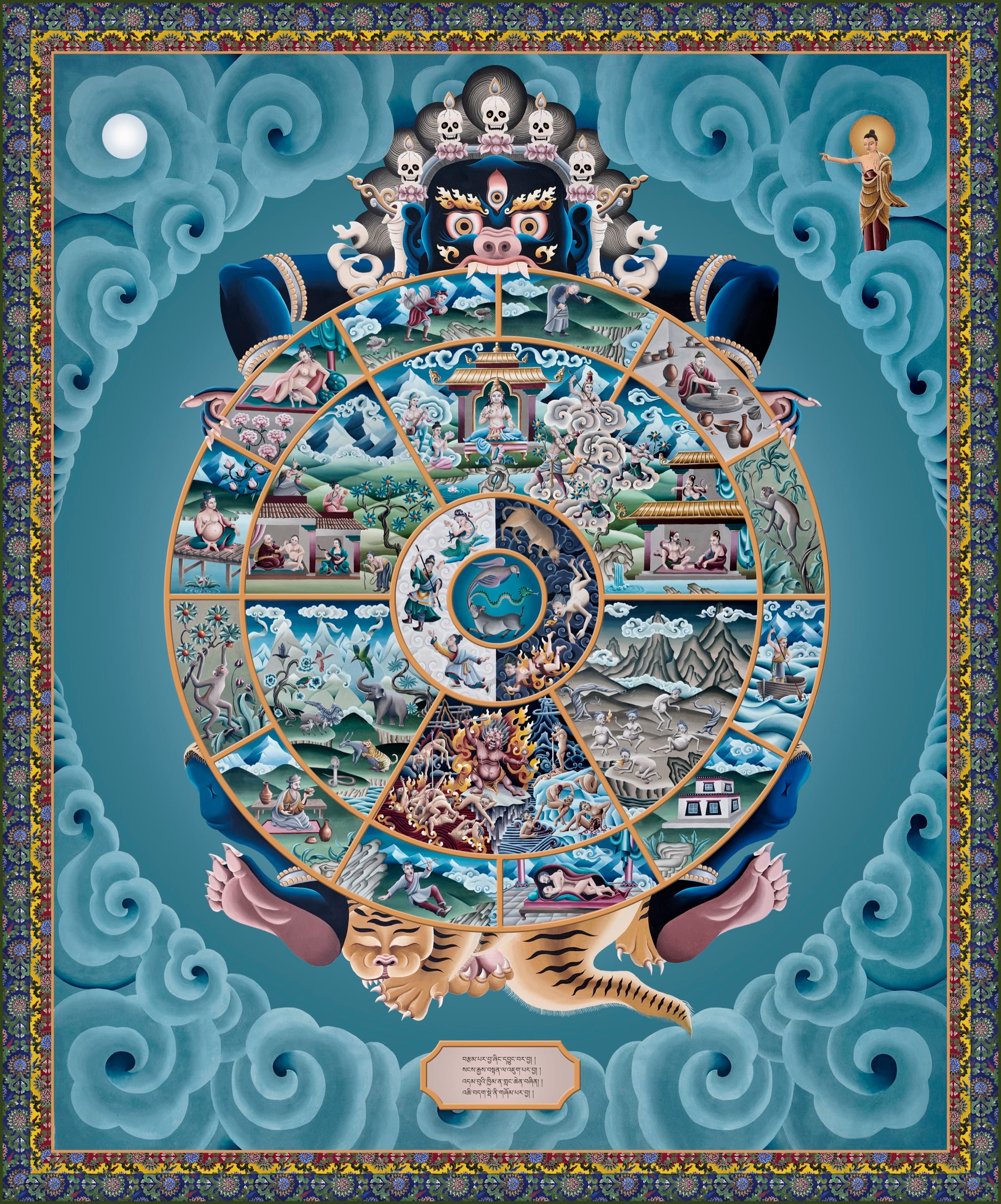 Wheel of Life (Bhavachakra)